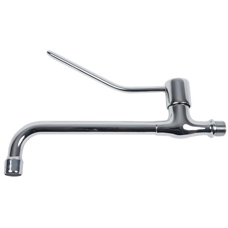 Grifo monomando codo un agua 265x1/2"