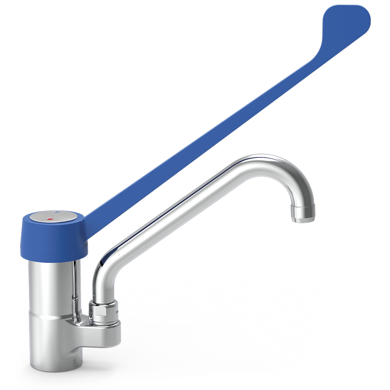 Grifo de accionamiento a codo Serie Monoblock 250x380 mm.