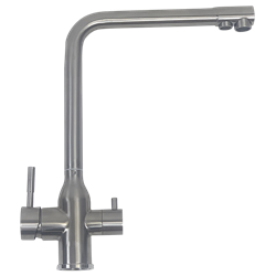 Grifo monomando sobremesa doble uso 280x210x3/8"