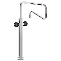 Grifo de columna orientable pomo aislante