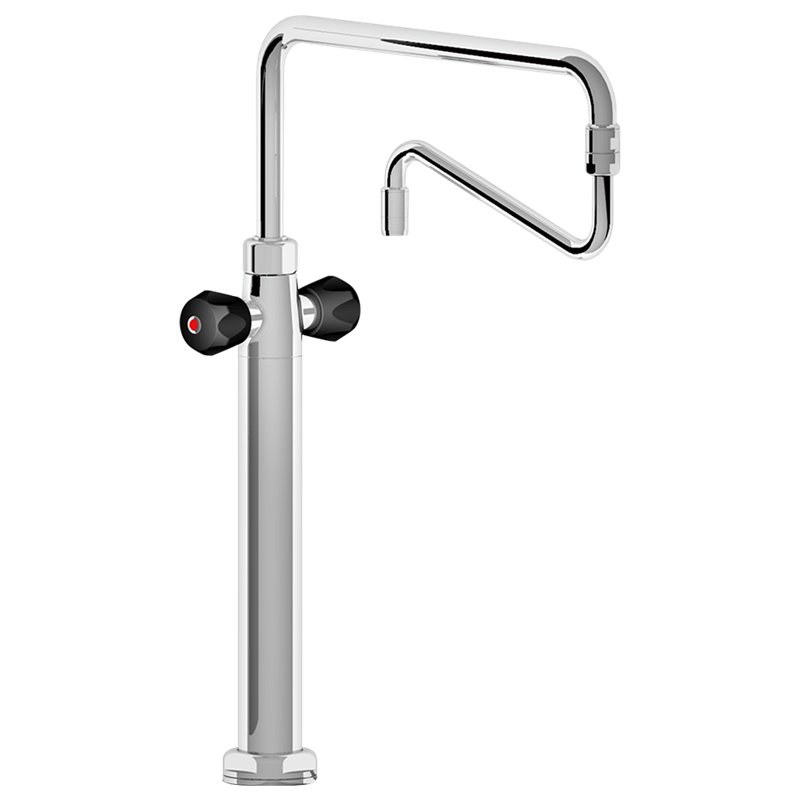 Grifo de columna orientable pomo aislante