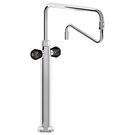 Grifo de columna orientable pomo aislante