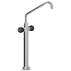 Grifo columna sobremesa 2 aguas pomo ais lante 300x630x215 mm