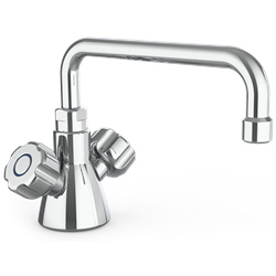 Grifo giratorio extrabajo dos aguas 300x125x1/2"