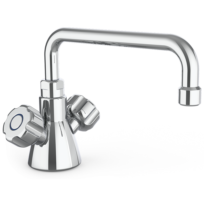 Grifo giratorio extrabajo dos aguas 300x125x1/2"