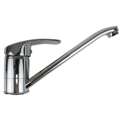 Grifo monomando giratorio dos aguas 220x150x3/8"