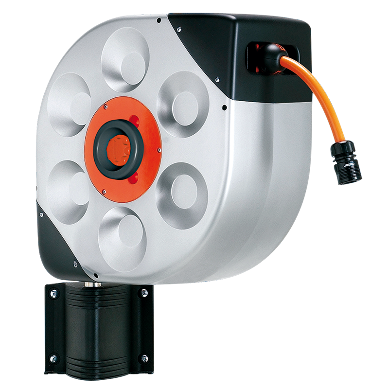 Grifo manguera enrollable básico 1/2" L20.000 mm.