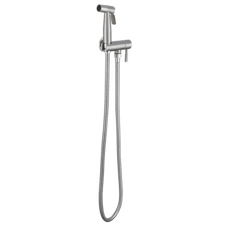 Grifo bidé higiénico de pared para inodoro 1/2" Latiguillo de 1200 mm.