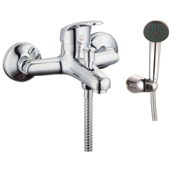 Monomando baño/ducha 144x111 mm