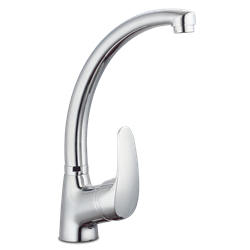 Grifo monomando sobremesa caño alto para fregadero 178,5x262x288 mm