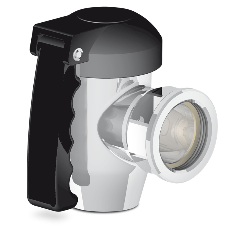 Válvula de desagüe de 2" para marmita