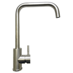 Grifo monomando sobremesa acero inoxidable