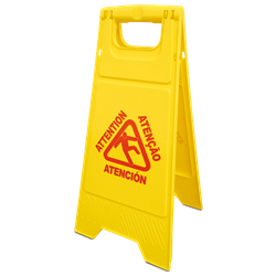 Indicador "Suelo mojado" 300x320x595 mm.