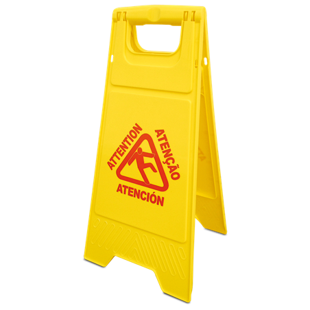 Indicador "Suelo mojado" 300x320x595 mm.