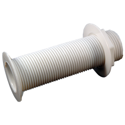 Desagüe de poliamida blanca 3/4" L90 mm.