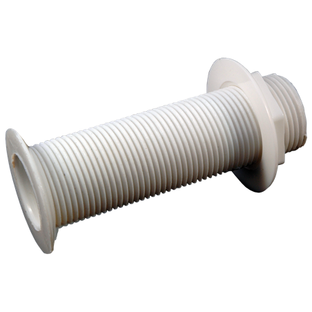 Desagüe de poliamida blanca 3/4" L90 mm.