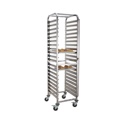 Carro bandejero Gastronorm 1/1 20 niveles 380x555x1725 mm.