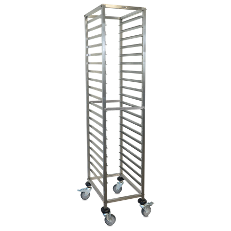 Carro bandejero Gastronorm 2/1 20 niveles 675x590x1880 mm.