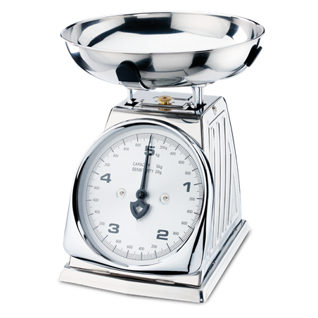 Balanza mecánica de cocina 220x200x220 mm