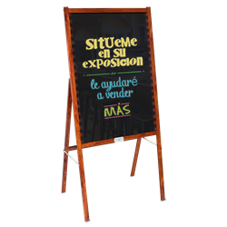 Pizarra de led con atril