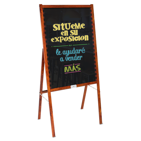 Pizarra de led con atril