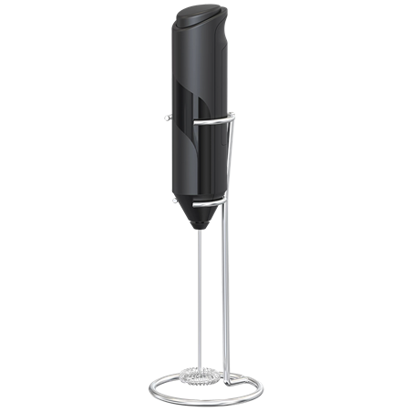 Espumador eléctrico manual mini con soporte