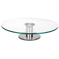 Plato de cristal giratorio ø30x60 mm.