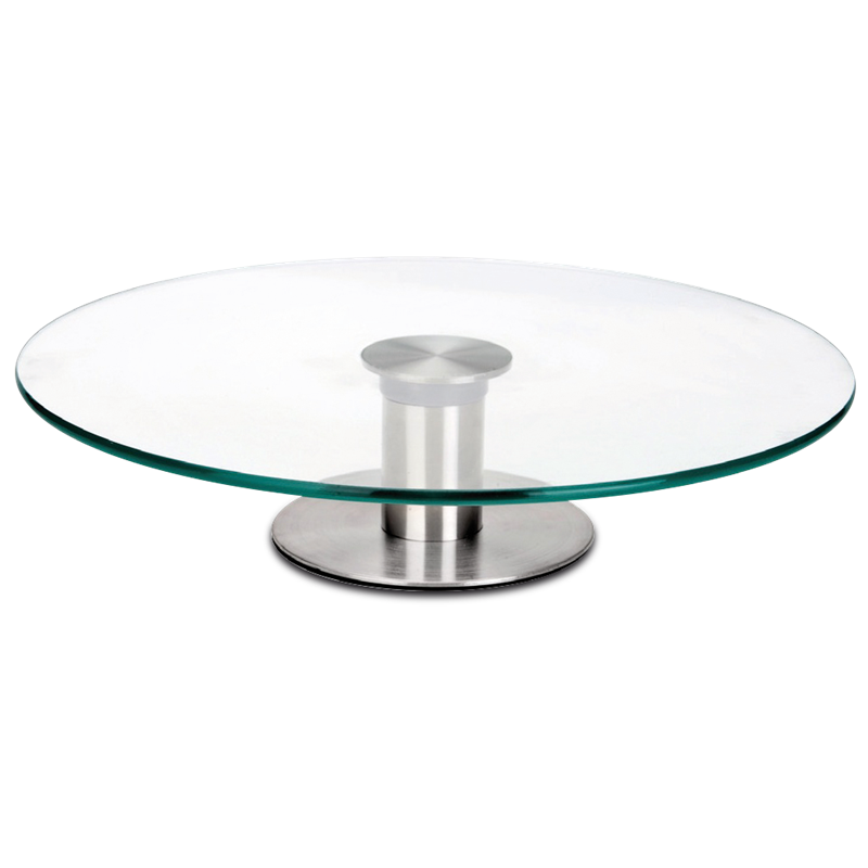 Plato de cristal giratorio ø30x60 mm.