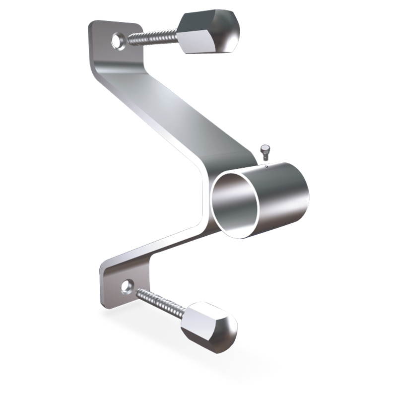 Soporte puente s/trasera para tubo 290x240x30 mm.