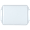 Bandeja blanca con asas de presentación BP2 430x310 mm.