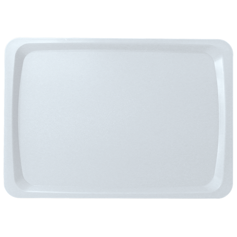 Bandeja blanca plana de presentación BP3 530x325 mm.