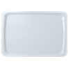 Bandeja blanca plana de presentación BP3 530x325 mm.