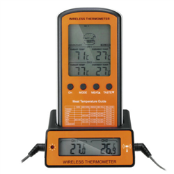 Termómetro para horno con selección de programas wireless