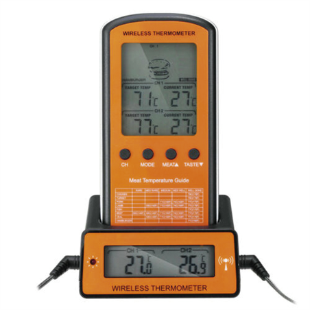 Termómetro para horno con selección de programas wireless
