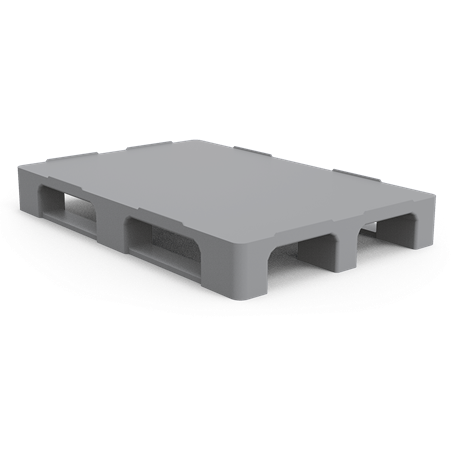 Palet europeo higiénico reforzado 1200x800x160 mm.