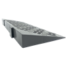 Loseta rampa gris 500x200x50 mm.