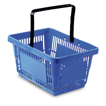 Cesta de supermercado sencilla