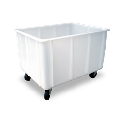 Carro de manutención con ruedas y desagüe 155 lts.