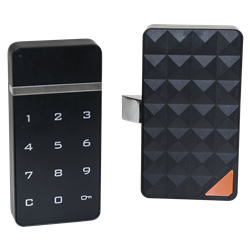 Cerradura electrónica táctil ambidiestra