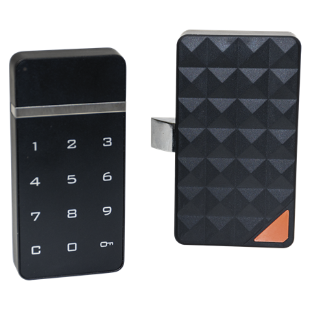 Cerradura electrónica táctil ambidiestra