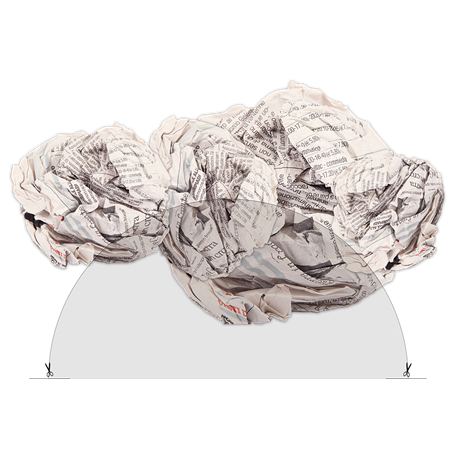 Adhesivo "Reciclaje papel" para contenedor reciclaje