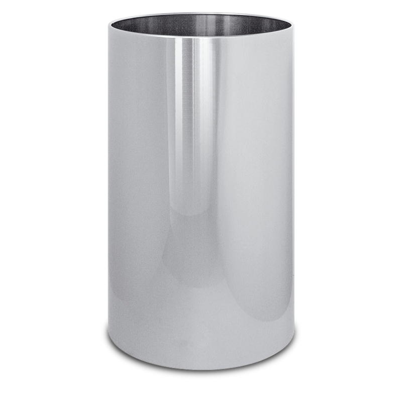 Paragüero inox ø300x550 mm.