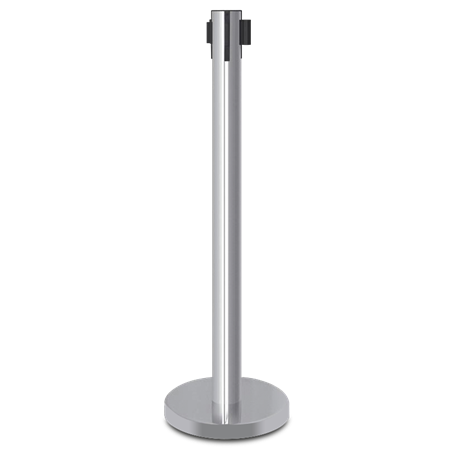 Columna señalización con cinta 70x980 mm