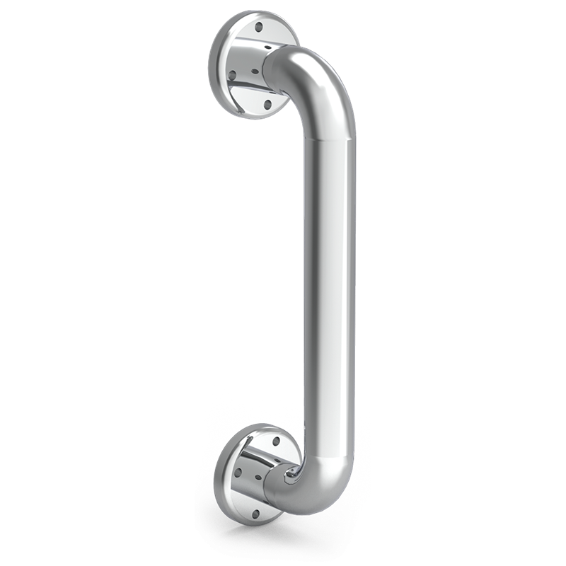 Barra de apoyo mural inox vertical 900 mm.