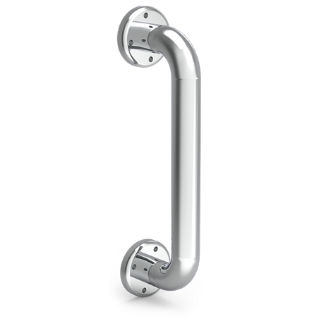 Barra de apoyo mural inox vertical 900 mm.