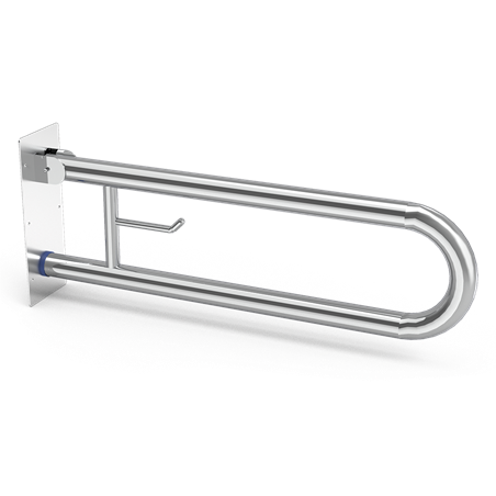 Barra de apoyo mural inox articulación vertical