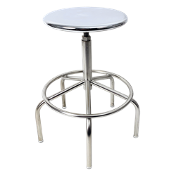 Taburete inoxidable ø290x640 mm.