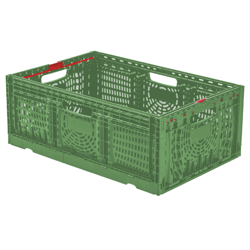 Cesta alimentaria plegable