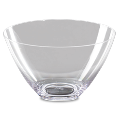 Bowl de policarbonato transparente ø282x174 mm.
