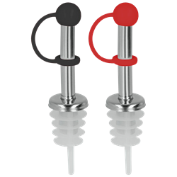 Tapón vertedor cromado (2 uds.)